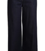 Dolce &amp; Gabbana Elegant Dark Blue Flare Denim Jeans