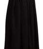 Dolce &amp; Gabbana Elegant High Waist Maxi A-line Wool Skirt