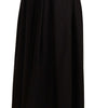 Dolce &amp; Gabbana Elegant High Waist Maxi A-line Wool Skirt