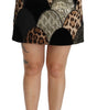 Dolce &amp; Gabbana High-Waisted Leopard Print Skirt