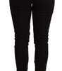 Dolce &amp; Gabbana Chic Black Mid-Waist Skinny Denim Jeans