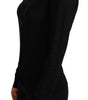 Dolce & Gabbana Black Crewneck Pullover STAFF Sweater Wool