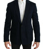 Dolce &amp; Gabbana Elegant Slim Fit Dark Blue Men's Blazer