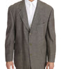 Costume élégant en laine marron clair pour homme Fendi