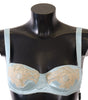 Dolce & Gabbana Light Blue Semi Pad Balconette Bra Underwear