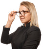 Tod's Chic Brown Round Full-Rim Women's Glasses