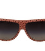 Dolce & Gabbana Brown Stars Acetate Frame Women Shades Sunglasses