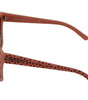 Dolce & Gabbana Brown Stars Acetate Frame Women Shades Sunglasses