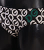 Bas Dolce &amp; Gabbana Chic imprimé logo DG noir et blanc