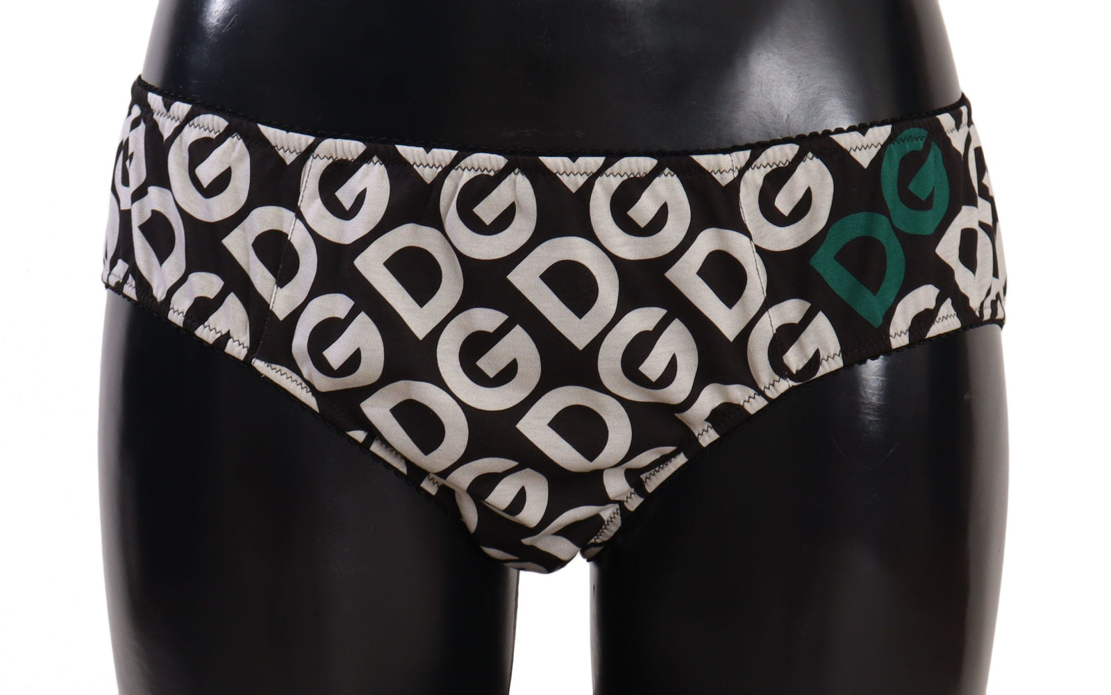 Bas Dolce &amp; Gabbana Chic imprimé logo DG noir et blanc
