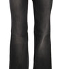Dolce &amp; Gabbana Svelte Mid Waist Flared Black Denim