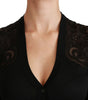 Dolce & Gabbana Alluring Silk Blend Lace Cardigan
