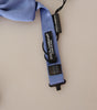 Dolce & Gabbana Purple 100% Silk Adjustable Neck Papillon Bow Tie