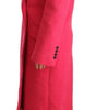 Dolce & Gabbana Pink Double Breasted Trenchcoat Jacket