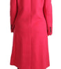Dolce & Gabbana Pink Double Breasted Trenchcoat Jacket