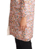 Dolce & Gabbana Multicolor Floral Print Silk Trench Coat Jacket