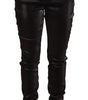 Dolce &amp; Gabbana Elegant Slim Fit Shimmer Cropped Pants
