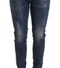 Dolce &amp; Gabbana Elegant Slim-Fit Distressed Skinny Jeans