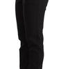 Dolce &amp; Gabbana Elegant Tapered Virgin Wool Trousers