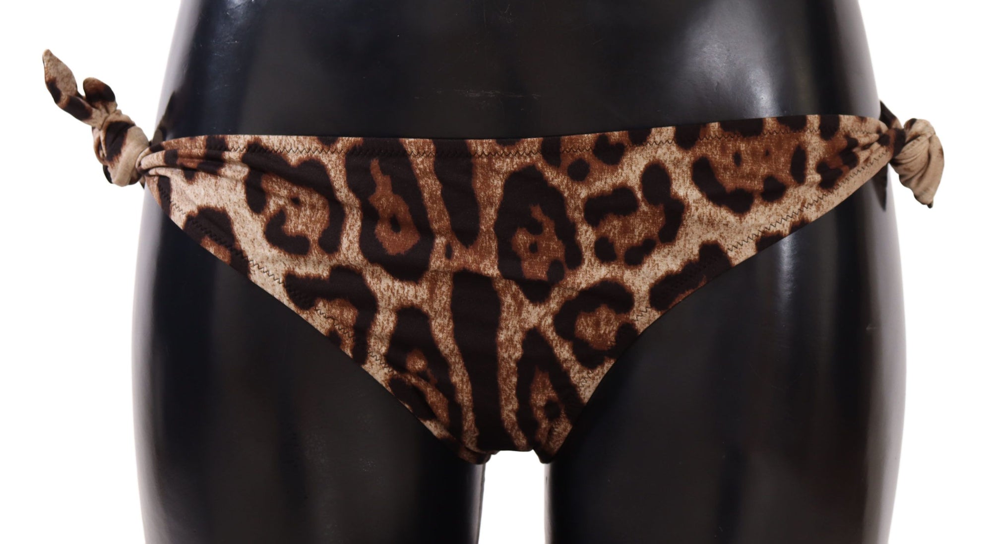 Bas de bikini élégant à imprimé léopard Dolce & Gabbana