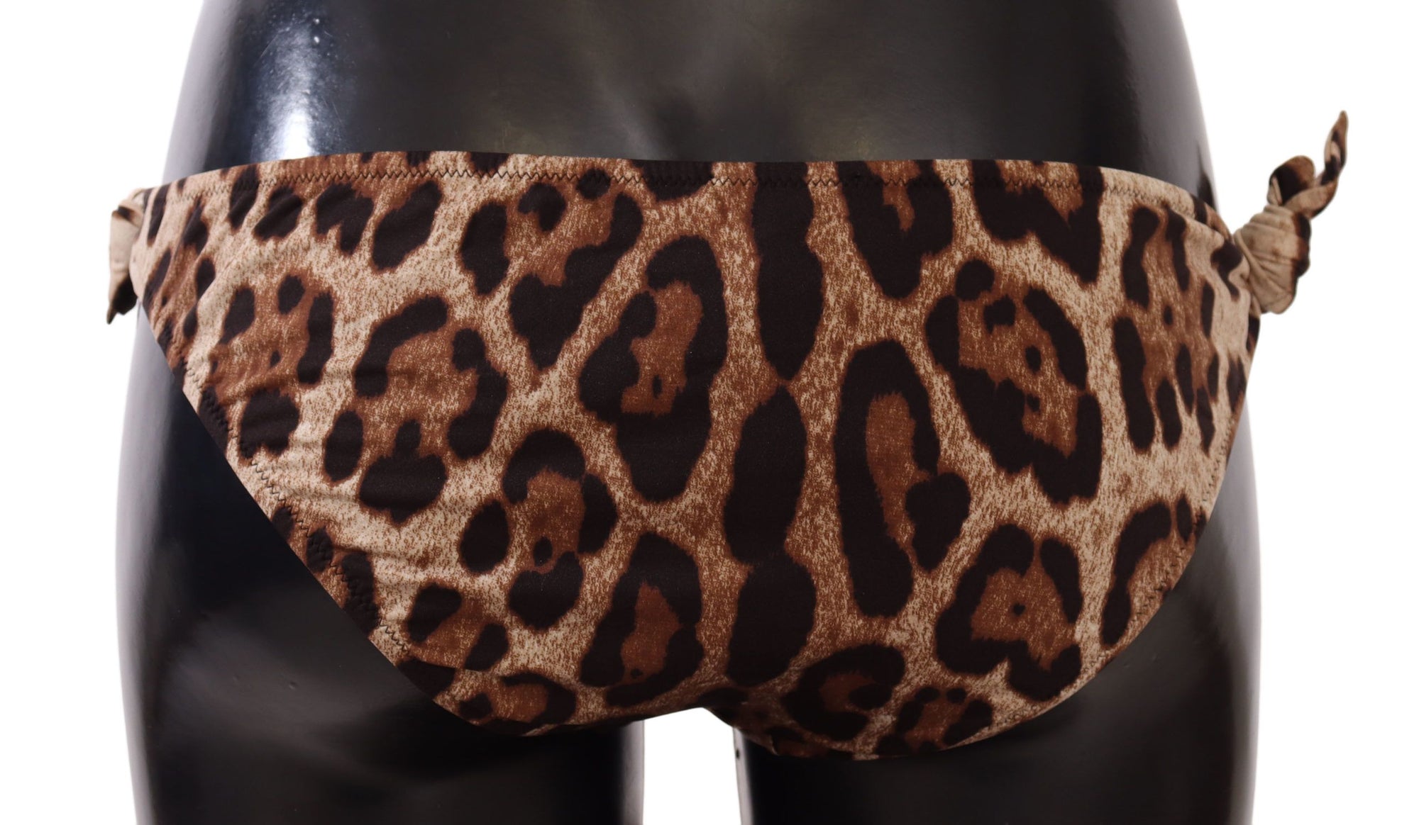 Bas de bikini élégant à imprimé léopard Dolce & Gabbana