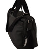 Dolce & Gabbana Black Denim Leather Shoulder Strap Messenger Bag