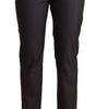 Dolce &amp; Gabbana Elegant Tailored Virgin Wool and Silk Pants