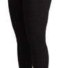 Dolce &amp; Gabbana Elegant High-Waist Wool Tights Pants