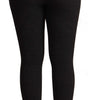Dolce &amp; Gabbana Elegant High-Waist Wool Tights Pants