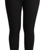 Dolce &amp; Gabbana Elegant High-Waist Wool Tights Pants