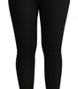 Dolce &amp; Gabbana Elegant High Waist Cashmere-Silk Tights Pants