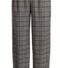 Dolce &amp; Gabbana Elegant High Waist Straight Trousers In Gray