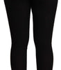 Dolce &amp; Gabbana Black High Waist Cashmere Tights Pants