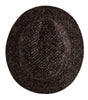 Dolce & Gabbana Gray Melange Blended Textured Tweed Hat