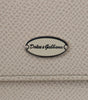 Dolce & Gabbana White Dauphine Leather Holder Pocket Wallet Condom Case
