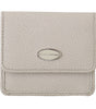 Dolce & Gabbana White Dauphine Leather Holder Pocket Wallet Condom Case