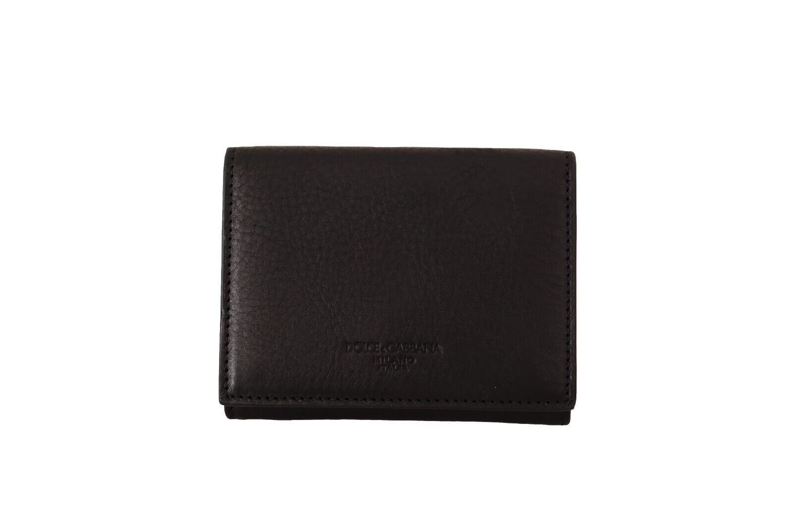 Dolce & Gabbana Élégant trousse multi-poches en cuir noir