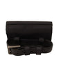 Dolce & Gabbana Élégant trousse multi-poches en cuir noir