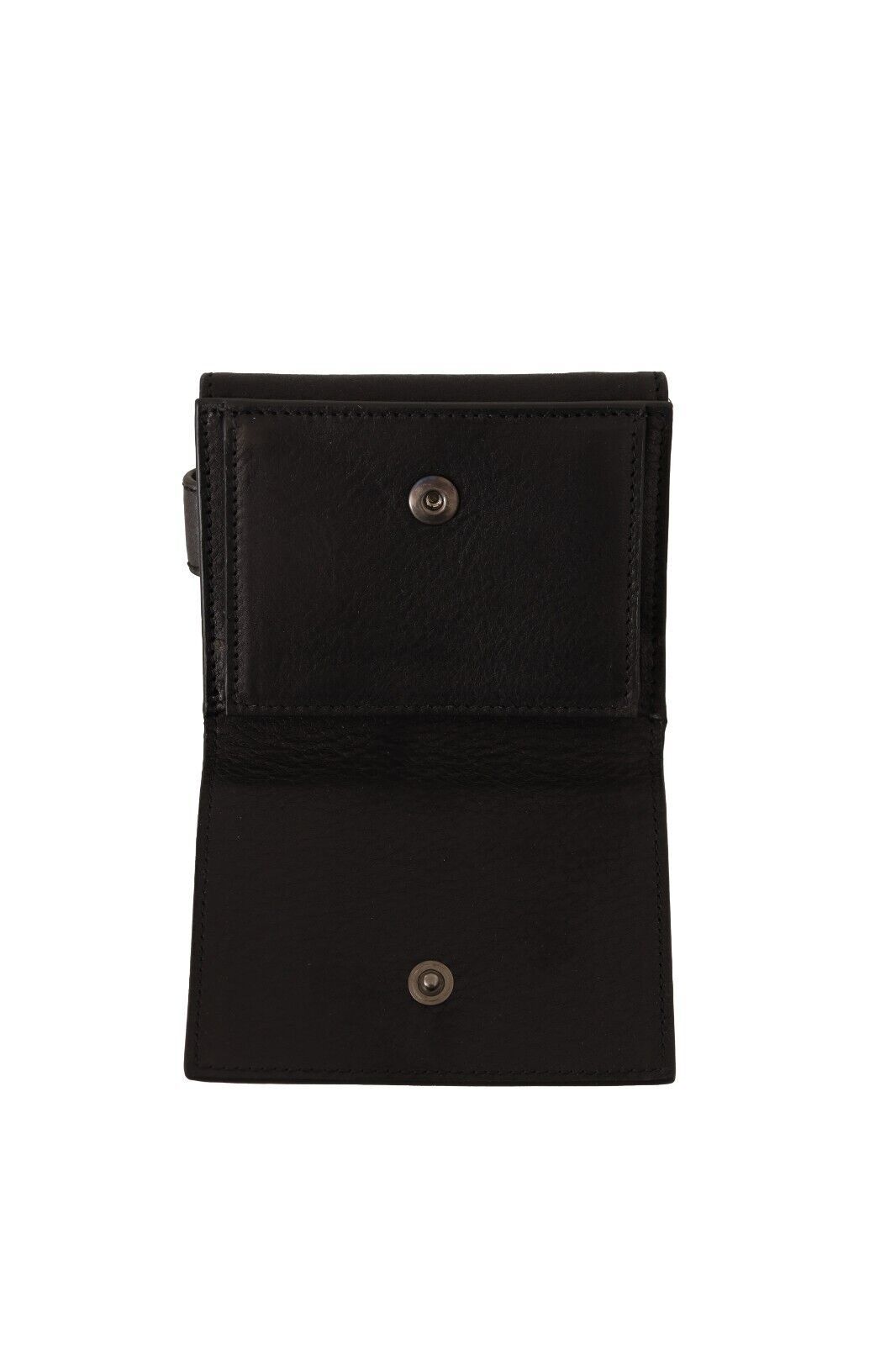 Dolce & Gabbana Élégant trousse multi-poches en cuir noir