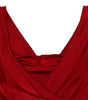 Dolce & Gabbana Red Silk Stretch Sheath Mermaid Gown Dress