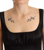 Dolce & Gabbana Black Silk Stretch Sheath Mermaid Midi Dress