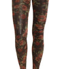 Dolce &amp; Gabbana Floral Print Nylon Tights