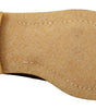 Dolce & Gabbana Brown Velvet Exotic Leather Boots