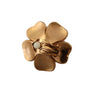 Dolce & Gabbana Elegant Floral Crystal Pearl Clip-On Earrings