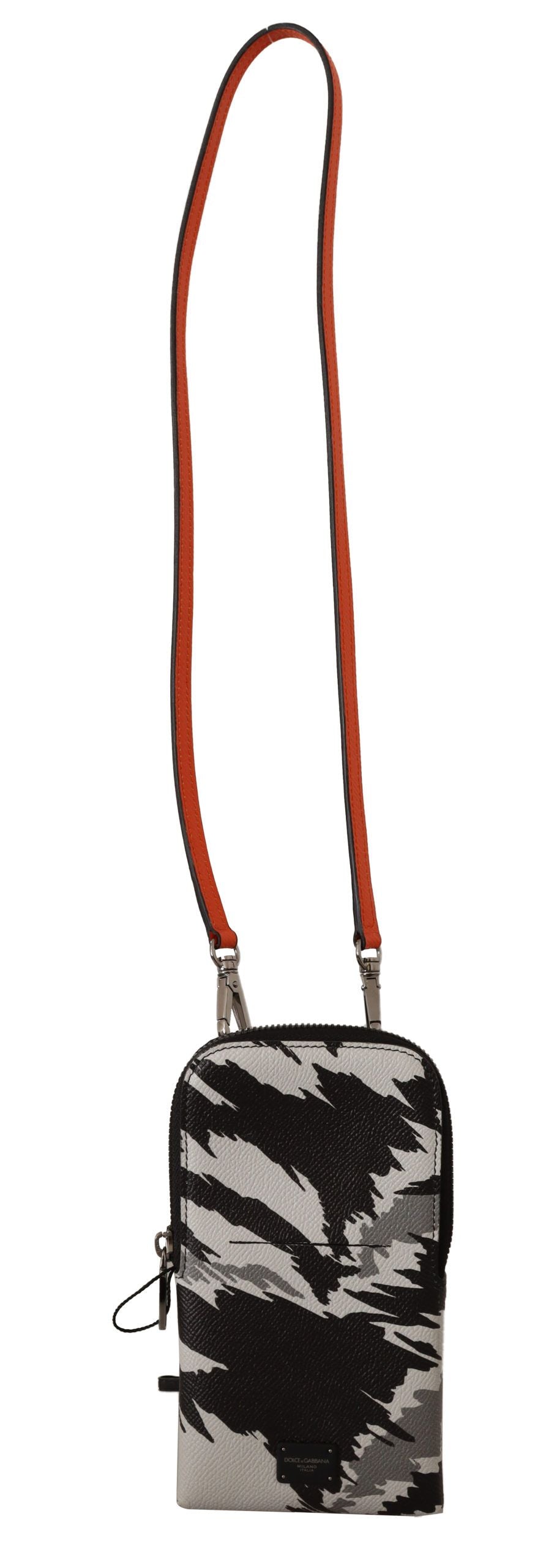 Dolce & Gabbana Élégante dragonne de poche en cuir pour téléphone
