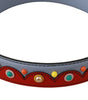 Dolce & Gabbana Élégante bandoulière en cuir multicolore