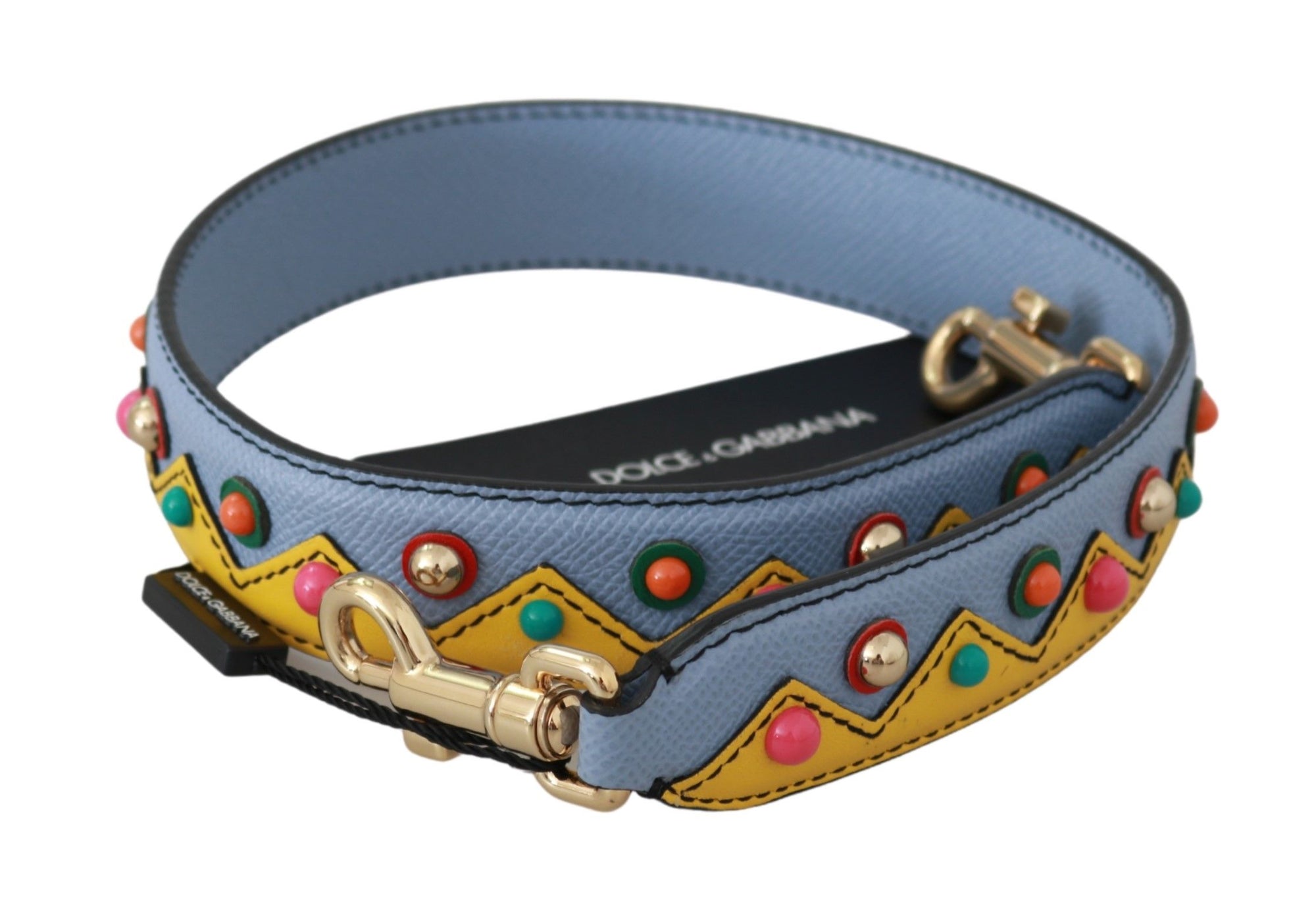 Bandoulière en cuir multicolore Dolce & Gabbana