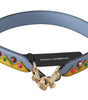 Bandoulière en cuir multicolore Dolce & Gabbana
