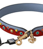 Dolce & Gabbana Elegant Multicolor Leather Shoulder Strap