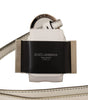 Étui en cuir Dolce & Gabbana Chic pour Airpods, monochrome